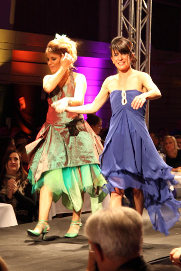 robe parme fluide
